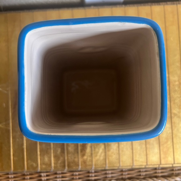 Le Creuset blue kitchen caddy coffee decanter ceramic - Picture 10 of 12